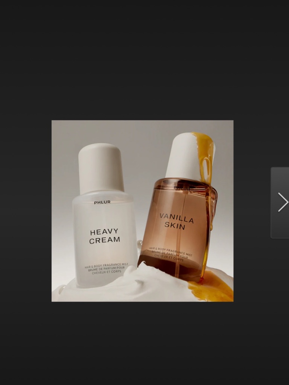 Phlur Heavy Cream & Vanilla Skin Body Mist Duo